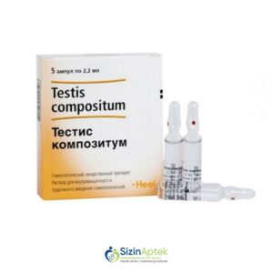 Testis kompozitum 2.2 ml N5 Тестис композитум 2.2 мл N5 Farmakoloji Təsiri: Homeopatik Vahidi: AMP İstehsalcı Ölkə: GER [  Testis qiymet catdirilma / qiyməti çatdırılma Baku /  aptek onlayn online  ]