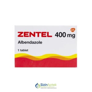Zentel 400 mq N1 (çeynəmə tablet) Зентел 400 мг N1 (жевательная таблетка) Tərkibi: Albendazol Farmakoloji Təsiri: Antihelmint Vahidi: TAB İstehsalcı Ölkə: FRANSA Təsiredicinin miqdarı: Albendazol  400 mq  [  Zentel qiymet catdirilma / qiyməti çatdırılma Baku /  aptek onlayn online  ]