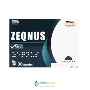 Zeqnus N30 (Zegnus) Зегнус N30 Tərkibi: Ərküdə tozu İndol 3 karbinol Yaşıl çay ekstraktı Soya izoflavonları Brokkoli ekstraktı İstehsalcı Ölkə: Türkiyə Təsiredicinin miqdarı: Ərküdə tozu  200 mq İndol-3-karbinol  150 mq  Yaşıl çay ekstraktı  50 mq  Soya izoflavonları  30 mq  Brokkoli ekstraktı  100 mq  [  Zeqnus qiymet catdirilma / qiyməti çatdırılma Baku /  aptek onlayn online  ]
