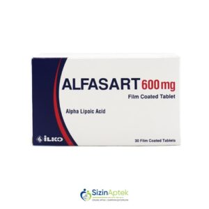 Alfasart 600 mq N30 Tərkibi: Alfa lipoy turşusu Farmakoloji Təsiri: Hipolipidemik, antioksidant Vahidi: ADET İstehsalcı Ölkə: Türkiyə İstehsalcı Firma: İlko Təsiredicinin miqdarı: Alfa lipoy turşusu  600 mq  [  Alfasart qiymet catdirilma / qiyməti çatdırılma Baku /  aptek onlayn online  ] 