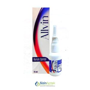 Allvin sprey 25 ml Tərkibi: Dəniz suyu- 97,6% Natrium xlorid- 2,2%  Nanə aroması- 0,1% [  Allvin qiymet catdirilma / qiyməti çatdırılma Baku /  aptek onlayn online  ]