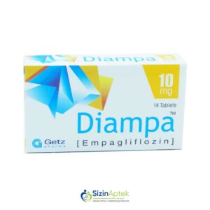 Diampa 10 mq N14 Tərkibi: Empagliflozin Farmakoloji Təsiri: Hipoqlikemik Vahidi: TAB İstehsalcı Ölkə: PAKİSTAN  Təsiredicinin miqdarı:Empagliflozin  10 mq [  Diampa qiymet catdirilma / qiyməti çatdırılma Baku /  aptek onlayn online  ]