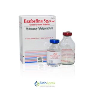Esafosfina 5 q 50 ml N1 Tərkibi: D fruktoza 1,6 difosfat natrium hidrat Farmakoloji Təsiri: Matabolik Vahidi: FL İstehsalcı Ölkə: İTALİYA Təsiredicinin miqdarı: D-fruktoza-1,6-difosfat natrium hidrat  5 q [  Esafosfina qiymet catdirilma / qiyməti çatdırılma Baku /  aptek onlayn online  ]