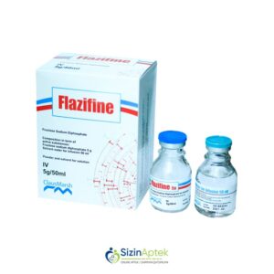 Flazifin 5 qr /50 ml Tərkibi: Fruktozo 1.6 difosfat trinatrium, trihidrat Farmakoloji Təsiri: Metabolik Vahidi: FL İstehsalcı Ölkə: BİRLƏŞMİŞ KRALLIQ Təsiredicinin miqdarı:  Fruktozo-1.6-difosfat trinatrium  trihidrat 5 q [  Flazifin qiymet catdirilma / qiyməti çatdırılma Baku /  aptek onlayn online  ]