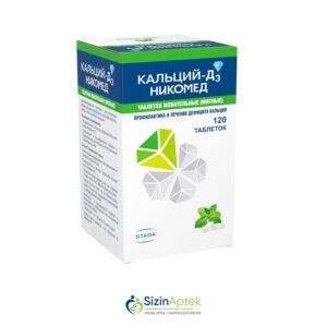 Kalsium-D3 Nikomed 500 mq/200 BV N120 (çeynəmə tabletlər) Tərkibi: Kalsium D3 vitamini Farmakoloji Təsiri: Vitamin, mineral Vahidi: TAB  İstehsalcı Ölkə: NORVEÇ Təsiredicinin miqdarı: Kalsium  500 mq  D3 vitamini  200 BV  [  Kalsium qiymet catdirilma / qiyməti çatdırılma Baku /  aptek onlayn online  ]
