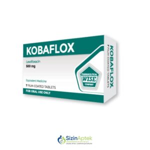 Kobaflox 500 tab N7 Kobafloks Tərkibi  Levofloxacin Təsiredici maddə:   1 tabletin tərkibində 500 mq levofloksasinə ekvivalent miqdarda 512,46 mq levofloksasin hemihidrat vardır.[  Kobaflox qiymet catdirilma / qiyməti çatdırılma Baku /  aptek onlayn online  ]