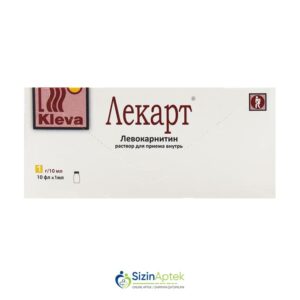 Lekart 10 ml N10 (Lecart) Tərkibi: Levokarnitin Farmakoloji Təsiri: Metabolik Vahidi: ADET İstehsalcı Ölkə: YUNANISTAN Təsiredicinin miqdarı:Levokarnitin  100 mq/ml [  Lekart qiymet catdirilma / qiyməti çatdırılma Baku /  aptek onlayn online  ]