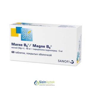 Maqne B6 N60 (Magne B6) Магне В6 N60 Tərkibi: Maqnezium laktat dihidrat, B6 vitamini Farmakoloji Təsiri: Vitamin, mineral Vahidi: TAB İstehsalcı Ölkə: Macarıstan Təsiredicinin miqdarı: Maqnezium laktat dihidrat  470 mq  B6 vitamini  5 mq  [  MaqneB6 qiymet catdirilma / qiyməti çatdırılma Baku /  aptek onlayn online  ]
