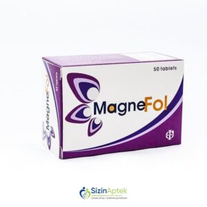 MagneFol N50 МагнеФол N50 Tərkibi: Magnezium laktat, Maqnezium karbonat, Piridoksin hidroxlorid, Fol turşusu, Bədrənc Farmakoloji Təsiri: Maqnezium çatışmamazlığını bərpaedici Vahidi: TAB İstehsalcı Ölkə: Rumıniya [  MagneFol qiymet catdirilma / qiyməti çatdırılma Baku /  aptek onlayn online  ]