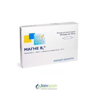 Maqne B6 10 ml N10 (oral məhlul) Tərkibi: Maqnezium laktat dihidrat, Maqnezium pidolat, B6 vitamini Farmakoloji Təsiri: Vitamin, mineral Vahidi: AMP İstehsalcı Ölkə: Fransa [  MaqneB6 qiymet catdirilma / qiyməti çatdırılma Baku /  aptek onlayn online  ]