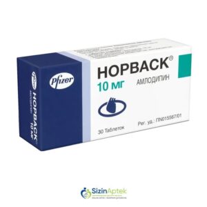 Norvask 10 mq N30 Tərkibi: Amlodipin Farmakoloji Təsiri: Kalsium kanalı blokatoru Vahidi: TAB İstehsalcı Ölkə: GER İstehsalcı Firma: Pfizer Təsiredicinin miqdarı: Amlodipin  10 mq [  Norvask qiymet catdirilma / qiyməti çatdırılma Baku /  aptek onlayn online  ]