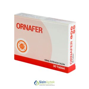 Ornafer N30 Tərkibi: Dəmir Mis Vitamin C Fol turşusu Vitamin B12 Farmakoloji Təsiri: Antianemik vasitə Vahidi: TAB İstehsalcı Ölkə: BİRLƏŞMİŞ KRALLIQ İstehsalcı Firma: Primea Limited [  Ornafer qiymet catdirilma / qiyməti çatdırılma Baku /  aptek onlayn online  ]