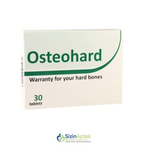 Osteohard N30 Tərkibi: Kalsium, Sink Vitamin D3 Vitamin K1 Farmakoloji Təsiri: Kalsium və D vitamini çatışmazlığı Vahidi: TAB İstehsalcı Ölkə: GER İstehsalcı Firma: Primea Limited [  Osteohard qiymet catdirilma / qiyməti çatdırılma Baku /  aptek onlayn online  ]