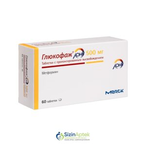 Qlükofaj 500mq N60  Tərkibi: Metformin hidroxlorid Farmakoloji Təsiri: Hipoqlikemik vasitə Vahidi: TAB İstehsalcı Ölkə: Fransa İstehsalcı Firma: Merck Təsiredicinin miqdarı: Metformin hidroxlorid  500mq [  Qlükofaj qiymet catdirilma / qiyməti çatdırılma Baku /  aptek onlayn online  ]
