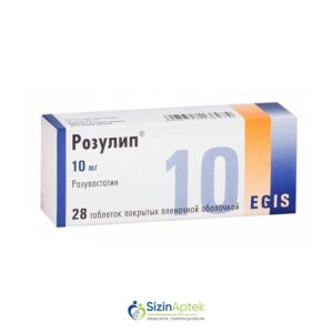 Rozulip 10 mq N28 Tərkibi: Rosuvastatin Farmakoloji Təsiri: Hipolipidemik Vahidi: TAB İstehsalcı Ölkə: MACARISTAN İstehsalcı Firma: Egis Təsiredicinin miqdarı: Rosuvastatin  10 mq [  Rozulip qiymet catdirilma / qiyməti çatdırılma Baku /  aptek onlayn online  ]