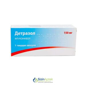 Detrazol 150 mq N1 Tərkibi: Flukonazol Farmakoloji Təsiri: Göbələk əleyhinə Vahidi: KAPS İstehsalcı Ölkə: GER Təsiredicinin miqdarı : Flukonazol 150 mq [ Detrazol qiymet catdirilma / qiyməti çatdırılma Baku / aptek onlayn online ]