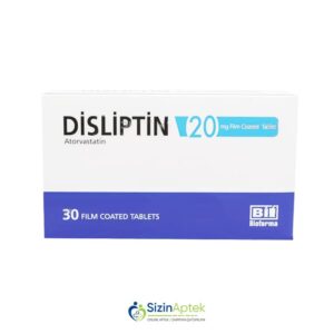 Disliptin 20 mq N30 Tərkibi: Atorvastatin Farmakoloji Təsiri: Hipolipidemik Vahidi: TAB İstehsalcı Ölkə: Türkiyə İstehsalcı Firma: Biofarma Təsiredicinin miqdarı : Atorvastatin 20 mq [ Disliptin qiymet catdirilma / qiyməti çatdırılma Baku / aptek onlayn online ]