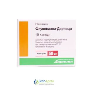 Flukonazol 50 mq N10 Tərkibi: Flukonazol Farmakoloji Təsiri: Göbələkəleyhinə Vahidi: KAPS İstehsalcı Ölkə: UKRAYNA İstehsalcı Firma: Darnitsa Təsiredicinin miqdarı : Flukonazol 50 mq [ Flukonazol qiymet catdirilma / qiyməti çatdırılma Baku / aptek onlayn online ]