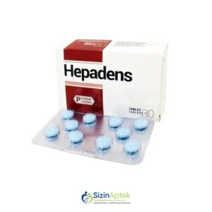 Hepadens N30 Tərkibi: Xolin bitartarat Ənginar yarpağının ekstraktı Boymadərən ekstraktı L metionin Farmakoloji Təsiri: Hepatoprotektiv Vahidi: TAB İstehsalcı Ölkə: İTALİYA [ Hepadens qiymet catdirilma / qiyməti çatdırılma Baku / aptek onlayn online ]