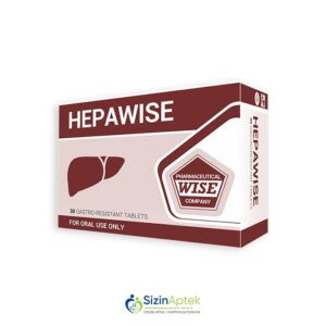 Hepawise N30 Tərkibi: Ənginar, Alfa lipoy turşusu, , Silifos ( silibin+fosfatidilxolin), Xolin (vitamin B4) Farmakoloji Təsiri: Xroniki hepatit, xolangit, siroz, qaraciyərdə yağ distrafiyası Vahidi: TAB İstehsalcı Ölkə: BİRLƏŞMİŞ KRALLIQ İstehsalcı Firma: Primea Limited Təsiredicinin miqdarı: Ənginar 200 mq Alfa-lipoy turşusu 200 mq Silifos ( silibin+fosfatidilxolin) 100 mq Xolin (vitamin B4) 100 mq [ Hepawise qiymet catdirilma / qiyməti çatdırılma Baku / aptek onlayn online ]
