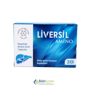 Liversil Amino № 30 (Kapsulalar) (İmhotep ilaç) (Türkiyə) Qaraciyər və öd xəstəlikləri zamanı [ Liversil qiymet catdirilma / qiyməti çatdırılma Baku / aptek onlayn online ]