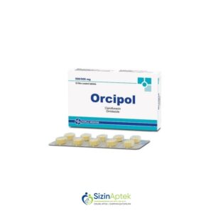 Orsipol 500 mq N10 Tərkibi: Siprofloksasin, Ornidazol Farmakoloji Təsiri: Antibiotik, protozoy əleyhinə Vahidi: TAB İstehsalcı Ölkə: TÜRKİYƏ İstehsalcı Firma: World Medicine Təsiredicinin miqdarı : Siprofloksasin 500 mq Ornidazol 500 mq [ Orsipol qiymet catdirilma / qiyməti çatdırılma Baku / aptek onlayn online ]