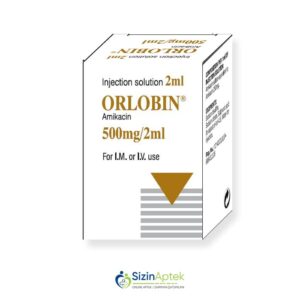 Orlobin 500 mq/ 2 ml N1 Tərkibi: Amikasin Farmakoloji Təsiri: Аntibiotik Vahidi: AMP İstehsalcı Ölkə: YUNANISTAN Təsiredicinin miqdarı: Amikasin 250 mq/ml [ Orlobin qiymet catdirilma / qiyməti çatdırılma Baku / aptek onlayn online ]