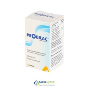 Probilak N10 Tərkibi: Lactabacillus acidophilus Lactabacillus casei Bifidobacterium lactis Farmakoloji Təsiri: Probiotik Vahidi: KAPS İstehsalcı Ölkə: TÜRKİYƏ Təsiredicinin miqdarı : Lactabacillus acidophilus 8.35 mq Lactabacillus casei 8.35 mq Bifidobacterium lactis 8.35 mq [ Probilak qiymet catdirilma / qiyməti çatdırılma Baku / aptek onlayn online ]
