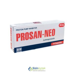 Prosan-Neo 30 mq N14 Tərkibi: Lansoprazol Farmakoloji Təsiri: Xora əleyhinə Vahidi: TAB İstehsalcı Ölkə: Türkiyə İstehsalcı Firma: Biofarma Təsiredicinin miqdarı: Lansoprazol  30 mq  [  Prosan-Neo qiymet catdirilma / qiyməti çatdırılma Baku /  aptek onlayn online  ]