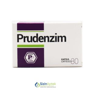 Prudenzim N30 Tərkibi: Pankreatin Papain Bromelain Pepsin Zəncəfil ekstraktı Farmakoloji Təsiri: Fermentativ Vahidi: KAPS İstehsalcı Ölkə: RUMINİYA [  Prudenzim qiymet catdirilma / qiyməti çatdırılma Baku /  aptek onlayn online  ]