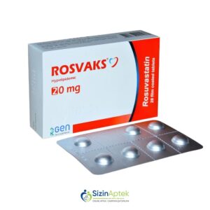 Rosvaks 20 mq N28 Tərkibi: Rosuvastatin Farmakoloji Təsiri: Hipolipidemik Vahidi: TAB İstehsalcı Ölkə: Türkiyə İstehsalcı Firma: Biofarma Təsiredicinin miqdarı : Rosuvastatin 20 mq [ Rosvaks qiymet catdirilma / qiyməti çatdırılma Baku / aptek onlayn online ]