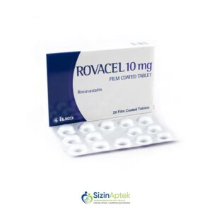 Rovasel 10 mq N28 (Rovacel) Tərkibi: Rosuvastatin Farmakoloji Təsiri: Hipolipidemik Vahidi: TAB İstehsalcı Ölkə: Türkiyə İstehsalcı Firma: İlko Təsiredicinin miqdarı : Rosuvastatin 10 mq [ Rovasel qiymet catdirilma / qiyməti çatdırılma Baku / aptek onlayn online ]