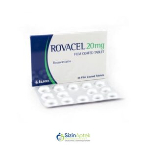 Rovasel 20 mq N28 (Rovacel) Tərkibi: Rosuvastatin Farmakoloji Təsiri: Hipolipidemik Vahidi: TAB İstehsalcı Ölkə: Türkiyə İstehsalcı Firma: İlko Təsiredicinin miqdarı : Rosuvastatin 20 mq [ Rovasel qiymet catdirilma / qiyməti çatdırılma Baku / aptek onlayn online ]