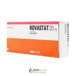 Rovastat 20 mq N28 Tərkibi: Rosuvastatin Farmakoloji Təsiri: Hipolipidemik Vahidi: TAB İstehsalcı Ölkə: Türkiyə İstehsalcı Firma: Abdi İbrahim Təsiredicinin miqdarı : Rosuvastatin 20 mq [ Rovastat qiymet catdirilma / qiyməti çatdırılma Baku / aptek onlayn online ]