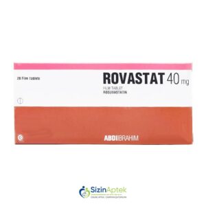Rovastat 40 mq N28 Tərkibi: Rosuvastatin Farmakoloji Təsiri: Hipolipidemik Vahidi: TAB İstehsalcı Ölkə: Türkiyə İstehsalcı Firma: Abdi İbrahim Təsiredicinin miqdarı : Rosuvastatin 40 mq [ Rovastat qiymet catdirilma / qiyməti çatdırılma Baku / aptek onlayn online ]