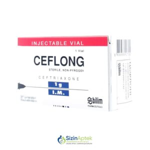 Seflonq 1 q N1 Tərkibi: Seftriakson Farmakoloji Təsiri: Antibiotik Vahidi: AMP İstehsalcı Ölkə: TÜRKİYƏ İstehsalcı Firma: Bilim Təsiredicinin miqdarı: Seftriakson 1 q [ Seflonq qiymet catdirilma / qiyməti çatdırılma Baku / aptek onlayn online ]