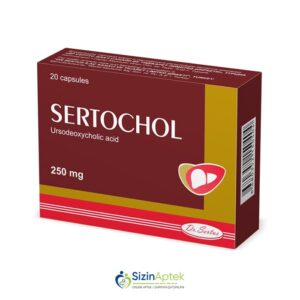 Sertoxol 250 mq N20 Tərkibi: Ursodezoksixol turşusu Farmakoloji Təsiri: Hepatoprotektiv, ödqovucu Vahidi: KAPS İstehsalcı Ölkə: TÜRKİYƏ Təsiredicinin miqdarı : Ursodezoksixol turşusu 250 mq [ Sertoxol qiymet catdirilma / qiyməti çatdırılma Baku / aptek onlayn online ]