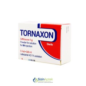 Tornakson 1 q N1 (Tornaxon) Tərkibi: Seftriakson Farmakoloji Təsiri: Antibakterial Vahidi: AMP İstehsalcı Ölkə: TÜRKİYƏ Təsiredicinin miqdarı : Seftriakson 1 q [ Tornakson qiymet catdirilma / qiyməti çatdırılma Baku / aptek onlayn online ]