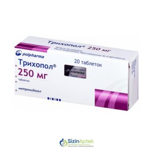 Trixopol 250 mq N20 Tərkibi: Metronidazol Farmakoloji Təsiri: Antibakterial, protozoy əleyhinə, xora əleyhinə Vahidi: TAB İstehsalcı Ölkə: Polşa İstehsalcı Firma: Polpharma Təsiredicinin miqdarı : Metronidazol  250 mq  [  Trixopol qiymet catdirilma / qiyməti çatdırılma Baku /  aptek onlayn online  ]