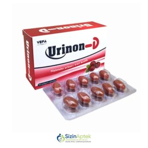 Urinon-D N30 Tərkibi: Mərcani ekstraktı D mannoza Farmakoloji Təsiri: Uroseptik Vahidi: KAPS İstehsalcı Ölkə: TÜRKİYƏ Təsiredicinin miqdarı : Mərcani ekstraktı 250 mq D - mannoza 200 mq [ Urinon qiymet catdirilma / qiyməti çatdırılma Baku / aptek onlayn online ]