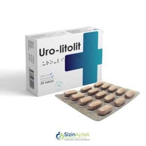 Uro-Litolit N30 Tərkibi: D mannoza Ənginar ekstraktı Kalium sitrat Amerika mərcanı Farmakoloji Təsiri: Uroseptik, sidikqovucu Vahidi: TAB İstehsalcı Ölkə: TÜRKİYƏ Təsiredicinin miqdarı : D-mannoza 250 mq Ənginar ekstraktı 100 mq Kalium sitrat 100 mq Amerika mərcanı 100 mq [ Uro-Litolit qiymet catdirilma / qiyməti çatdırılma Baku / aptek onlayn online ]